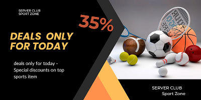 Serverclub SportZone promo